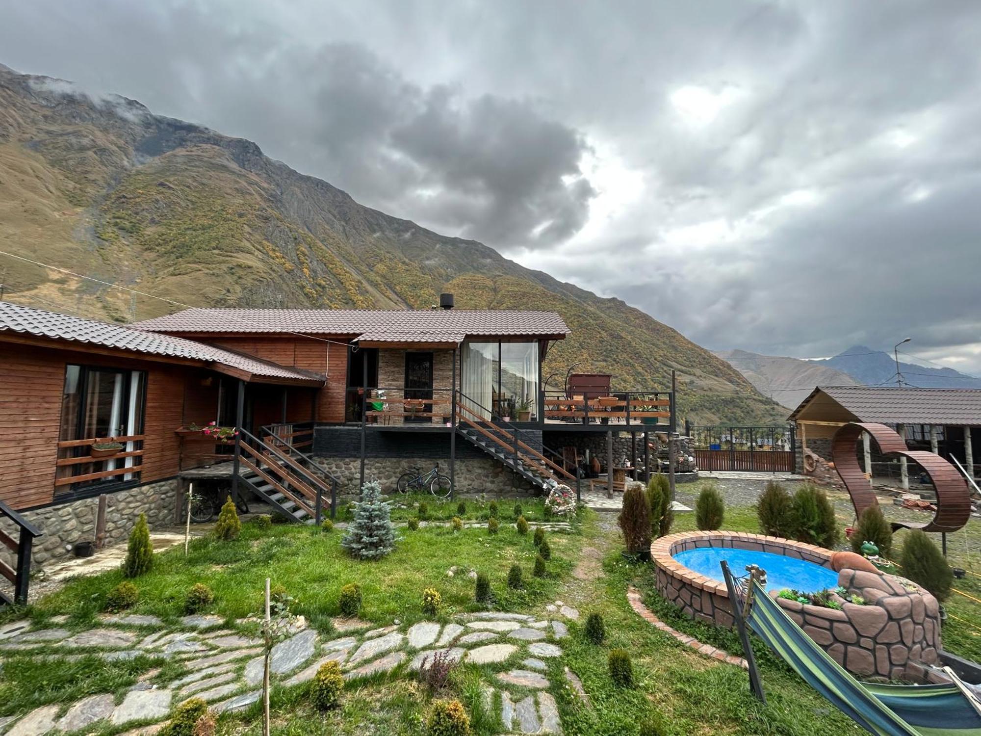 Panorama Cottages Stepancminda Exteriér fotografie